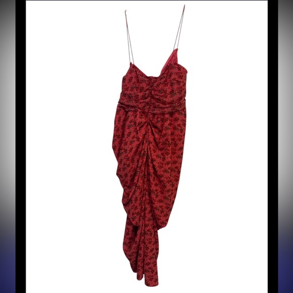 NWT Pretty Little Things Floral red/pink Dress - Picture 3 of 4